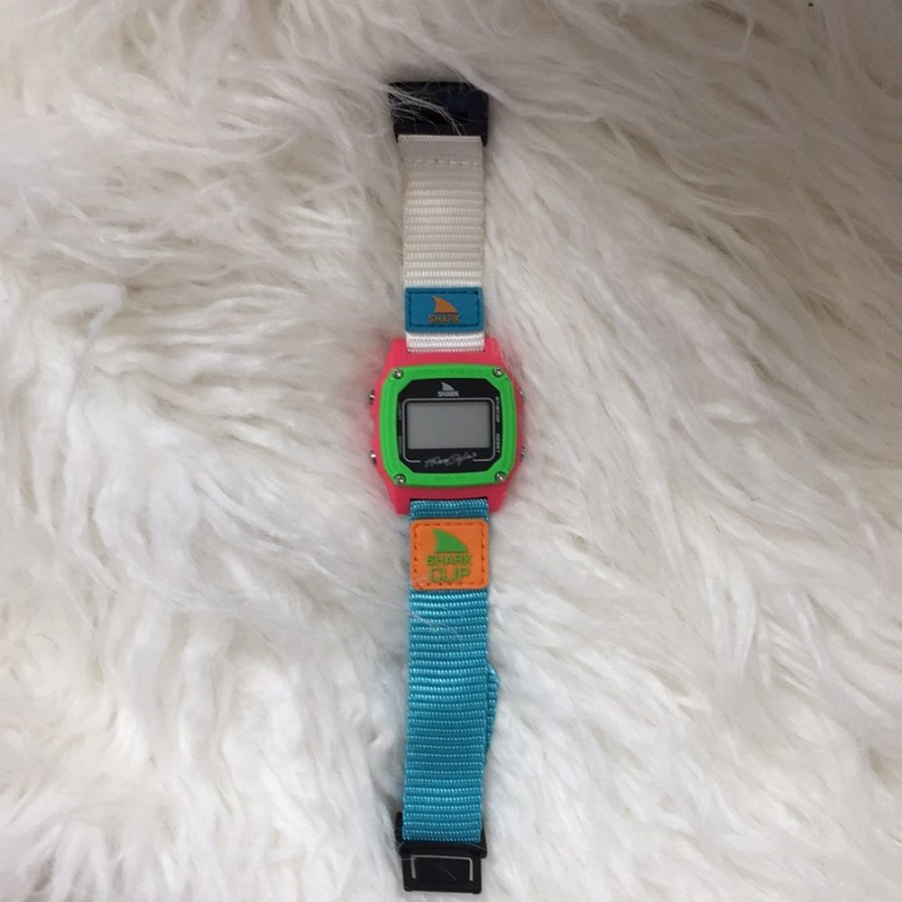 SHARK CLASSIC CLIP BLACK/NEON